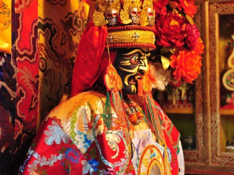 西藏【西藏財神廟 札基寺】 黑財神招財靈驗藏香三盒裝 (三陽開泰香)