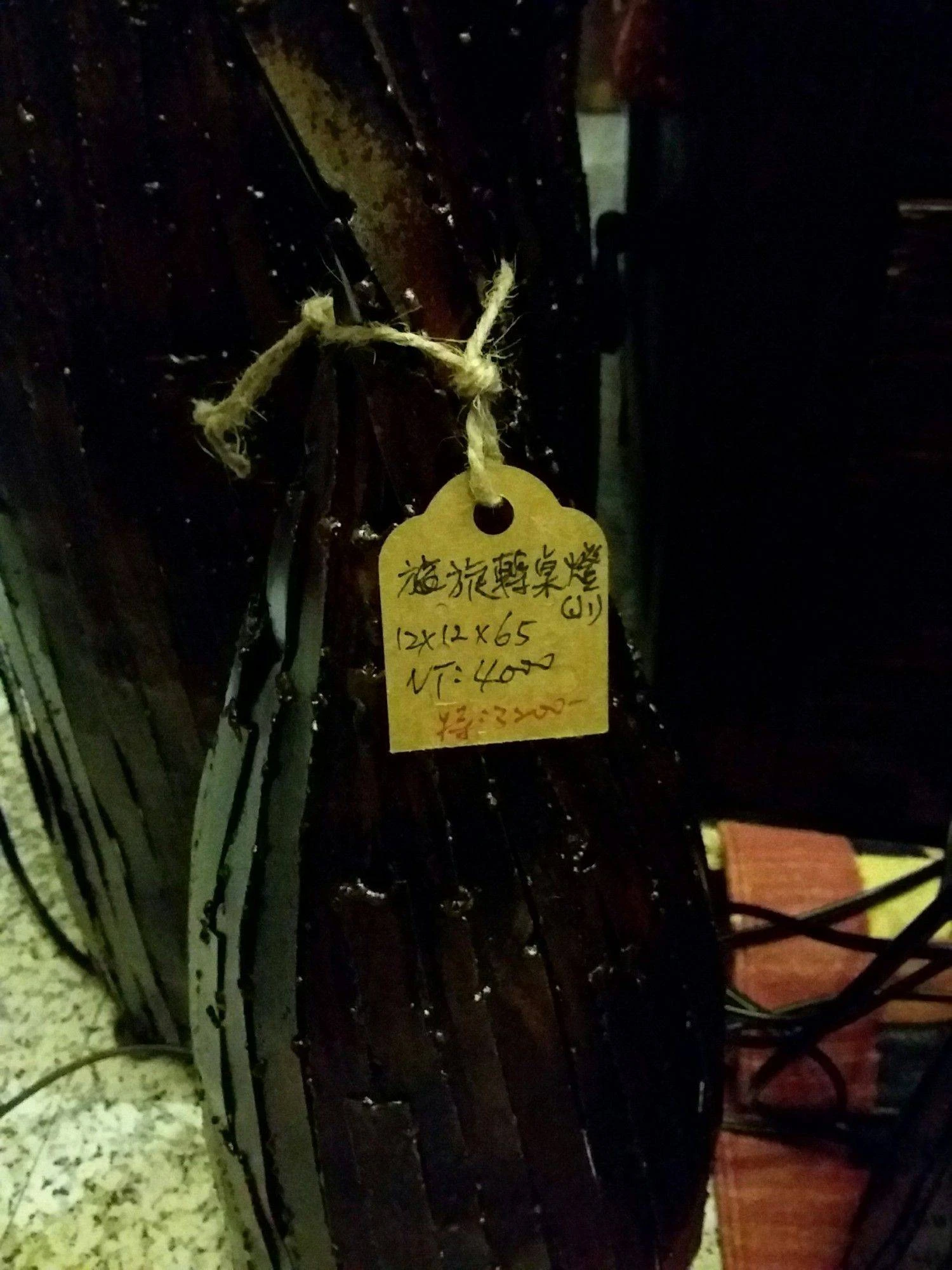 鍛鐵旋轉角落燈(大)(中)(小)
