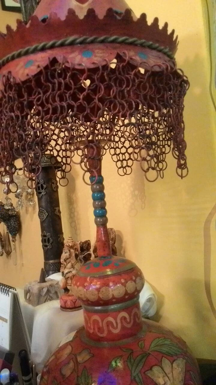 手繪鍛鐵造型燈罩/擺飾