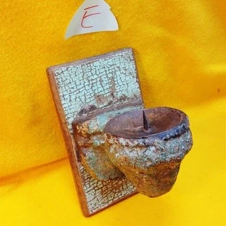 印度古件築 古藏老件藝術 手工雕刻 老木燭台 燭座/居家 餐廳 咖啡廳 擺設/藝品收藏/建材元素