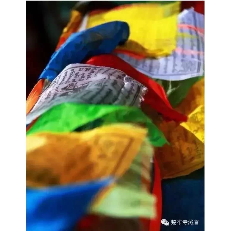 西藏【五色經幡旗 隆達旗 風馬旗(一條20片五色)中小型】