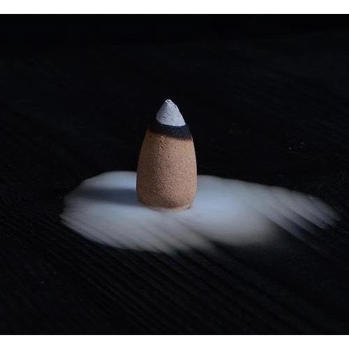 西藏<楚布寺藏香>小沙彌蓮花倒流香器具