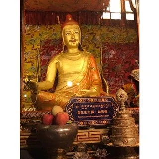 西藏【西藏桑耶寺加持開光金剛杵】 如我蓮師法相前開光 修持息增懷誅 穩定內在力量 (贈蓮師伏魔印金剛帶)
