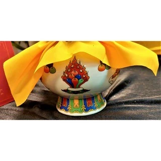 西藏【薩迦寺】<招福寶瓶>供養白六臂瑪哈嘎拉財神~~鉤召財富、福德、壽命，威攝、調伏之殊勝寶瓶