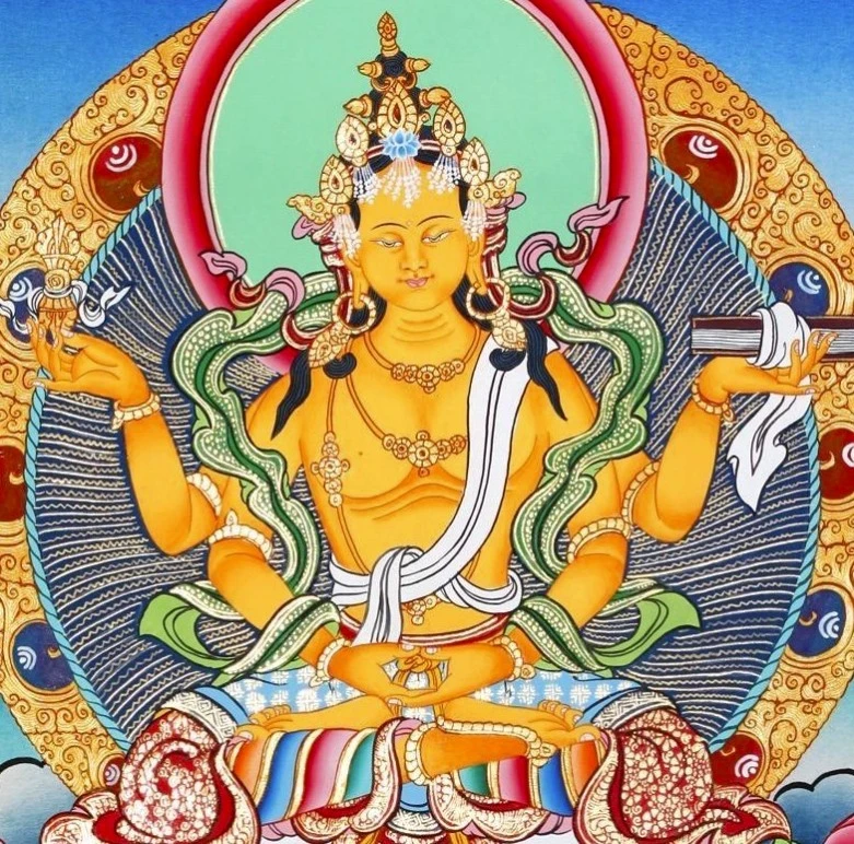 【西藏楚布寺藏香】<楚布寺助緣順緣智慧香> 般若佛母智慧藏香(黃盒2小盒裝)