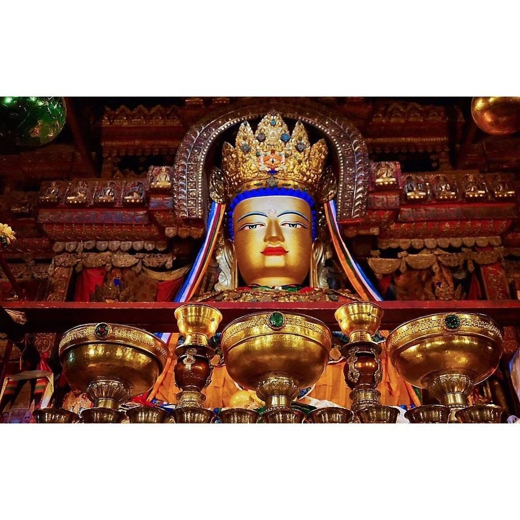 西藏【白居寺十萬佛塔】 珍貴能言度母小塔香