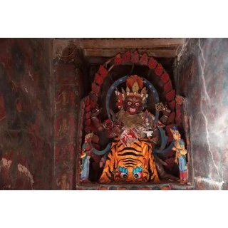 西藏【白居寺】護法神殿降魔薰香 避邪降魔平安加持