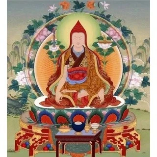 西藏【岡日托嘎神山聖地】雪山聚匯塔香 龍欽巴尊者閉關聖地