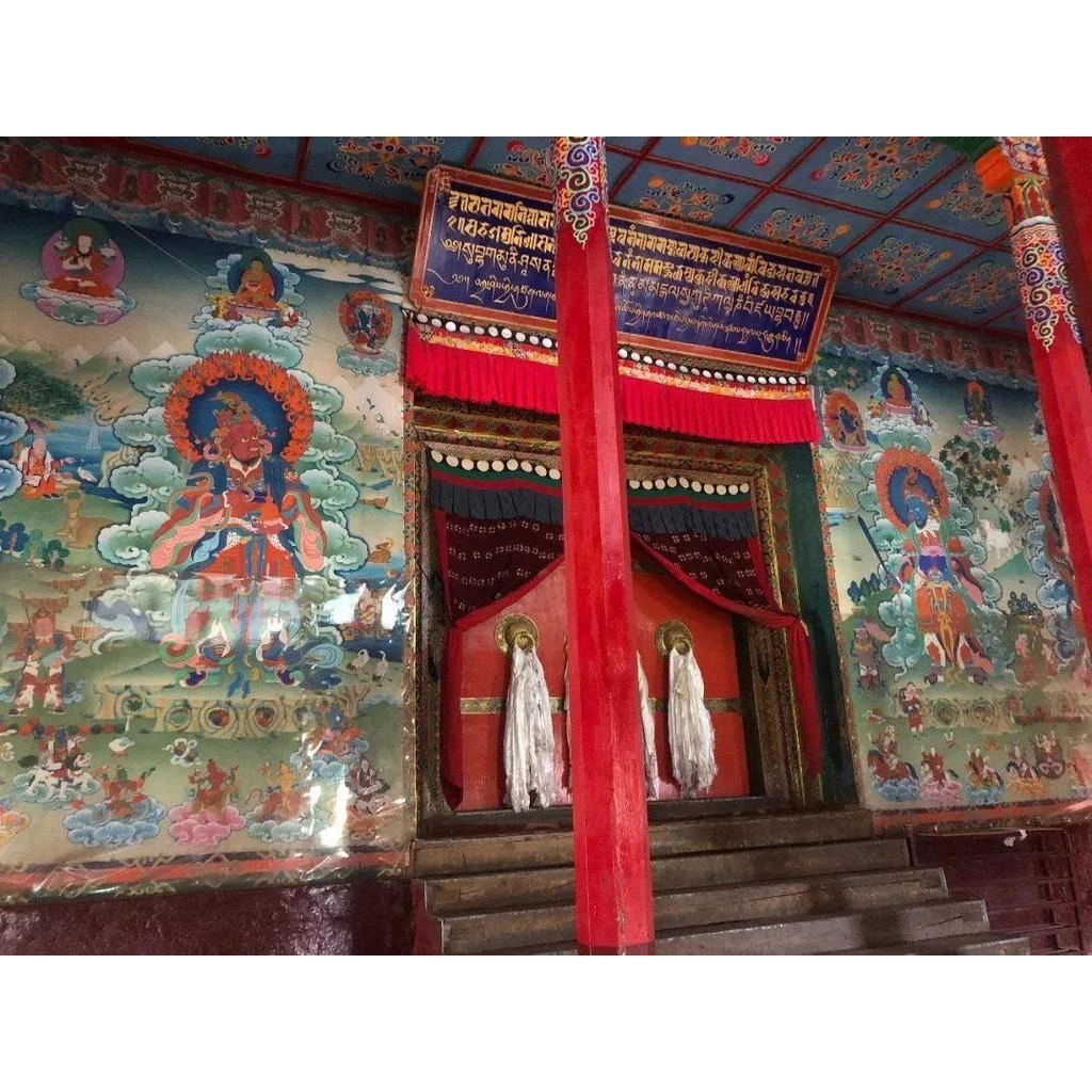 德格【西藏德格柏樹烟子(宗薩寺加持柏樹葉粉)】 (精製罐裝)