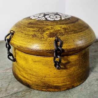 印度嵌骨(駱駝骨仿象牙) 小木盒/手飾盒/收納盒/擺飾盒