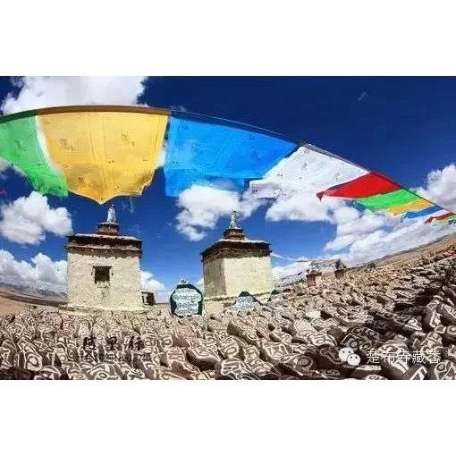 西藏【五色經幡旗 隆達旗 風馬旗(一條20片五色)中小型】