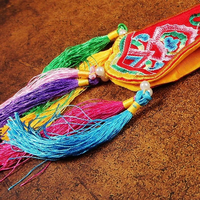 西藏【藏式小佛幡】 吉祥幡 鼓幡 掛幡飾