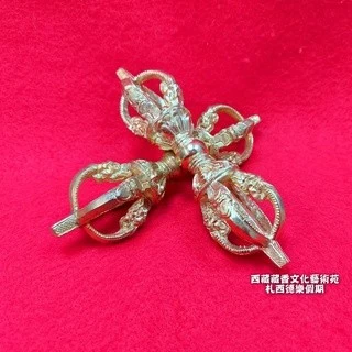 西藏【西藏桑耶寺加持開光金剛杵】 如我蓮師法相前開光 修持息增懷誅 穩定內在力量 (贈蓮師伏魔印金剛帶)