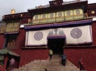 【西藏楚布寺藏香】<楚布寺藏藥香粉> 怯除瘟疫障礙 淨化內外空間 平衡代謝 (一級黃包裝 上供藥香粉)