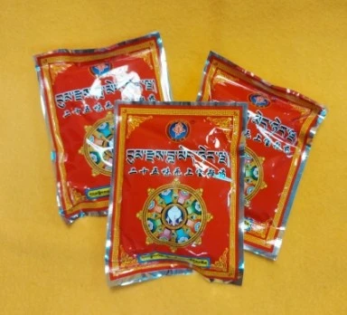 西藏【珠穆朗瑪峰 絨布寺】 三十五味.二十五味無上甘露寶瓶法藥粉(寧瑪派蓮師傳承加持)