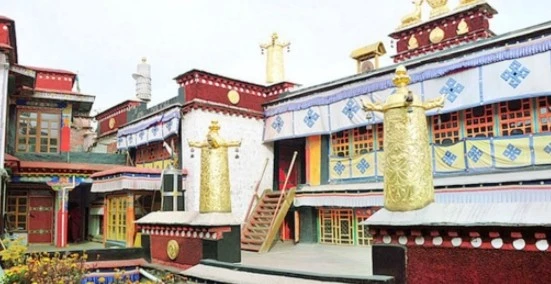 西藏拉薩【長壽佛寺(次巴拉康】 西藏最靈驗長壽佛加持(長壽九宮吉祥牌 / 長壽智慧金剛鈴)