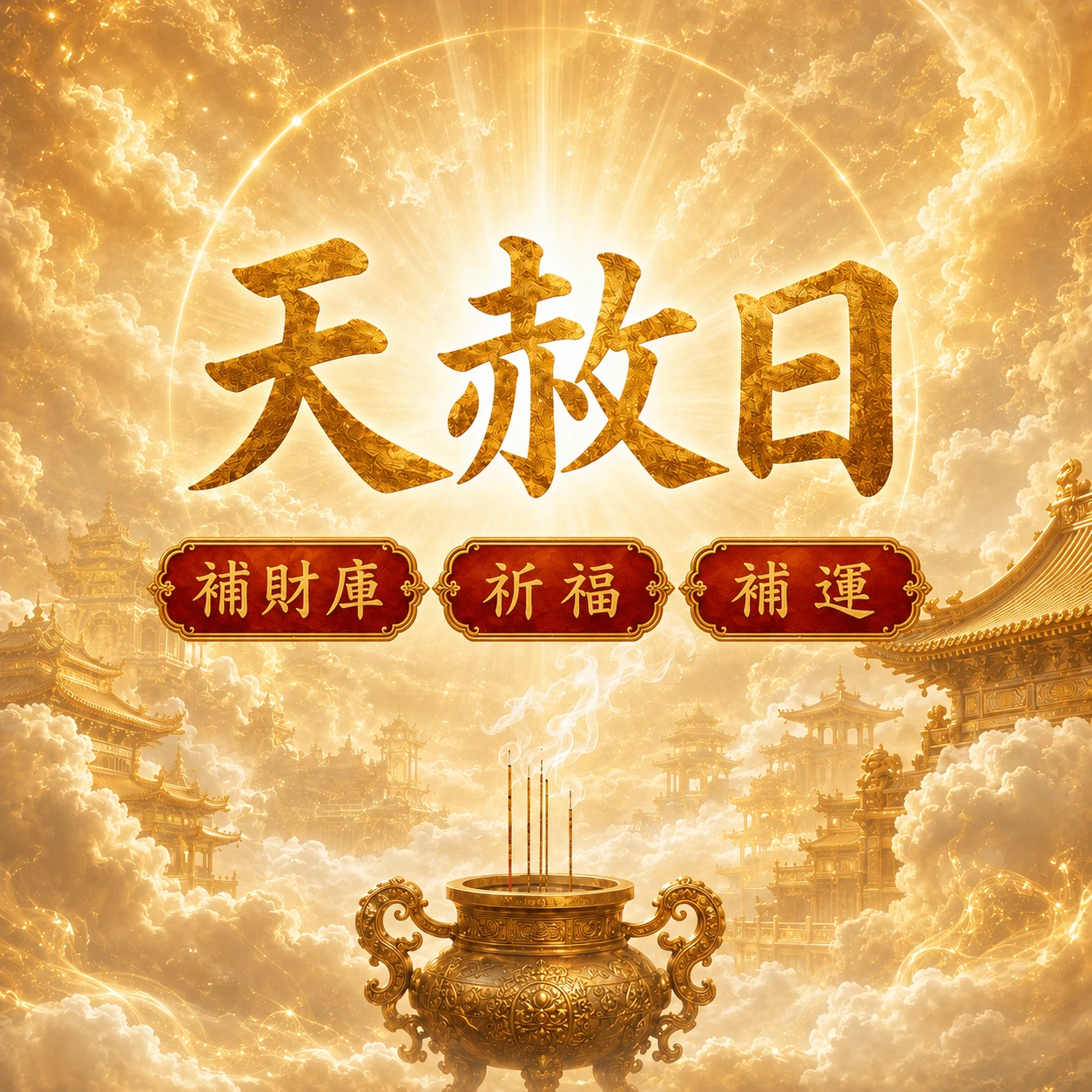 天赦日適合補財庫嗎？