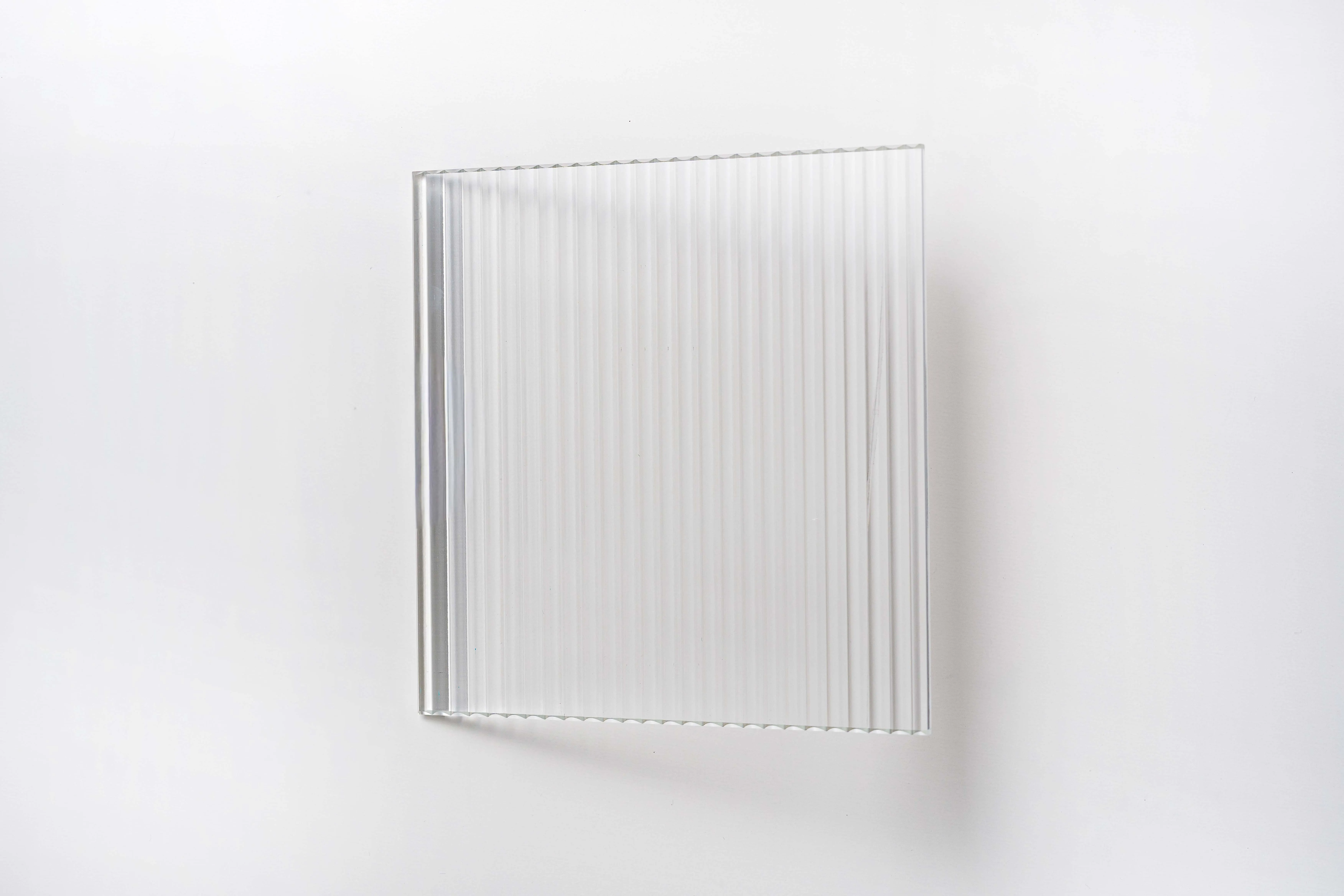 超白聚光條紋玻