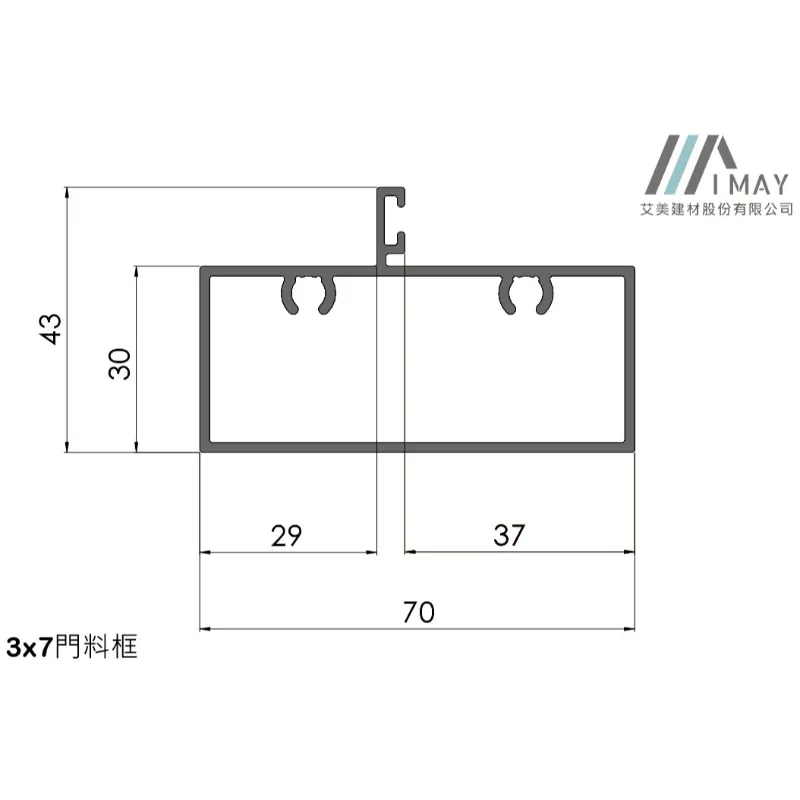 3x7門料框 正
