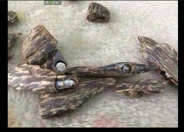 水沉香灌鉛,增加賣價!!!提升競爭力???