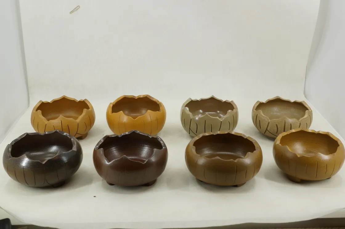 蓮花香道爐-手工陶土