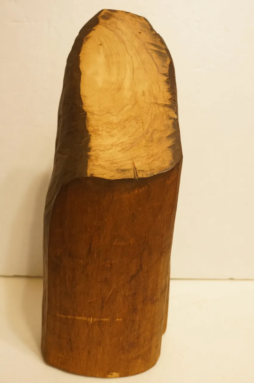 老柬埔寨菩薩實心沉木