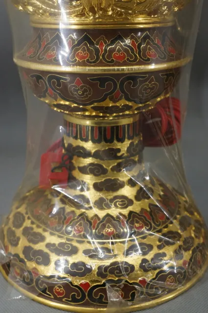 鎏金神社燈 7寸6