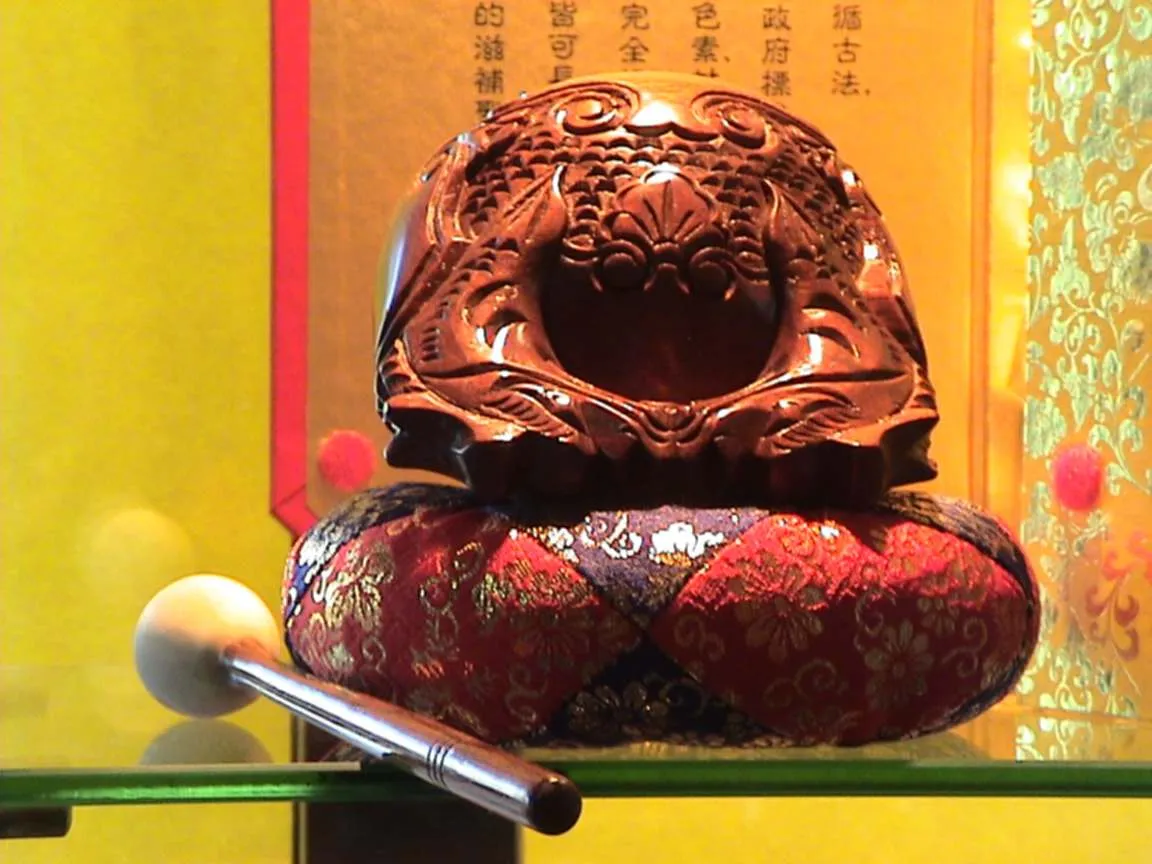 紫檀木魚