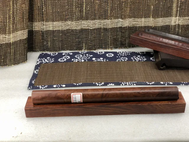 花梨木.雞翅木製作臥香爐.