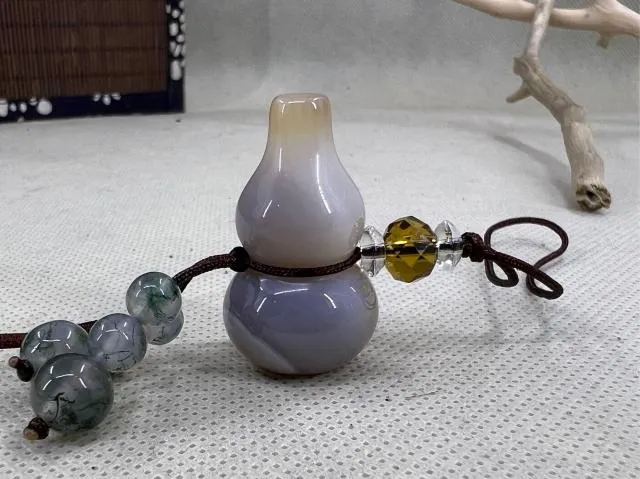 天然瑪瑙-葫蘆(福祿百川)