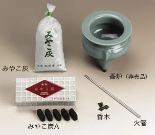 日本松榮堂宮古灰(香爐灰)