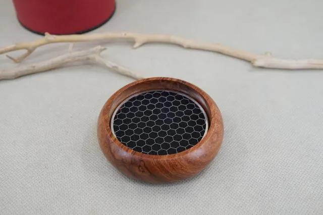 花梨木盤香爐小另有大