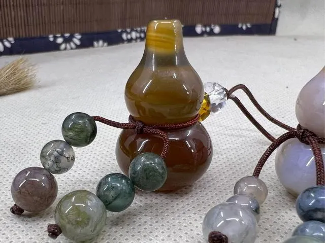 天然瑪瑙-葫蘆(福祿百川)