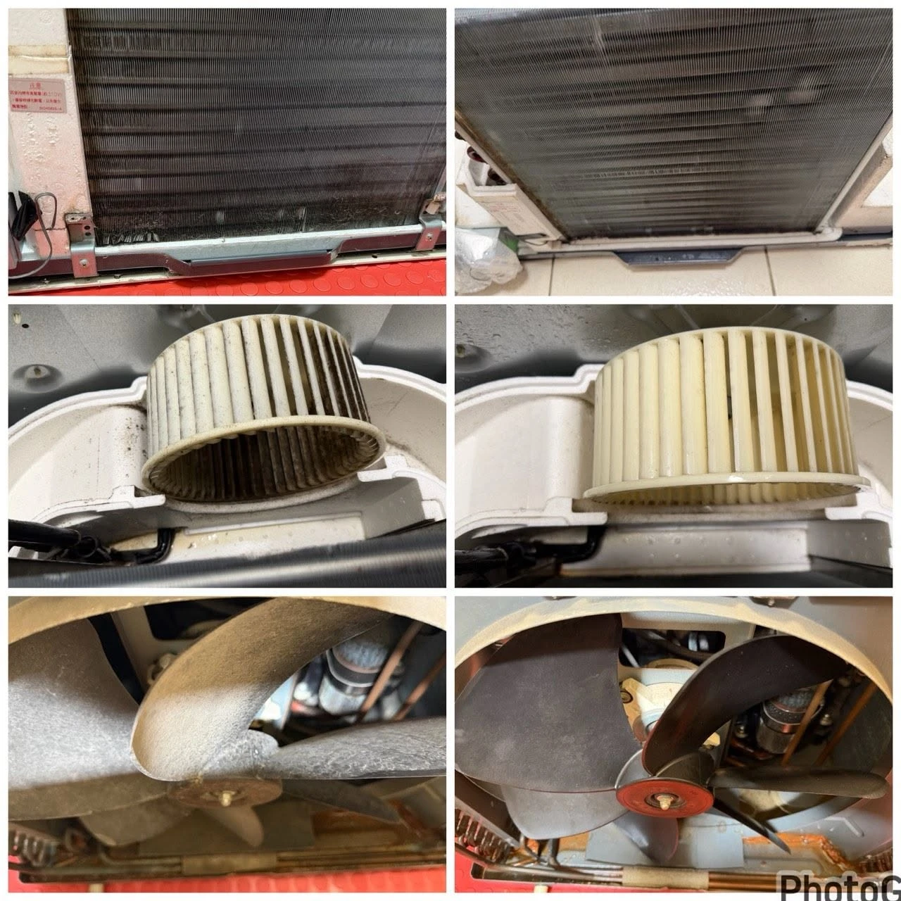 發霉窗型冷氣清洗