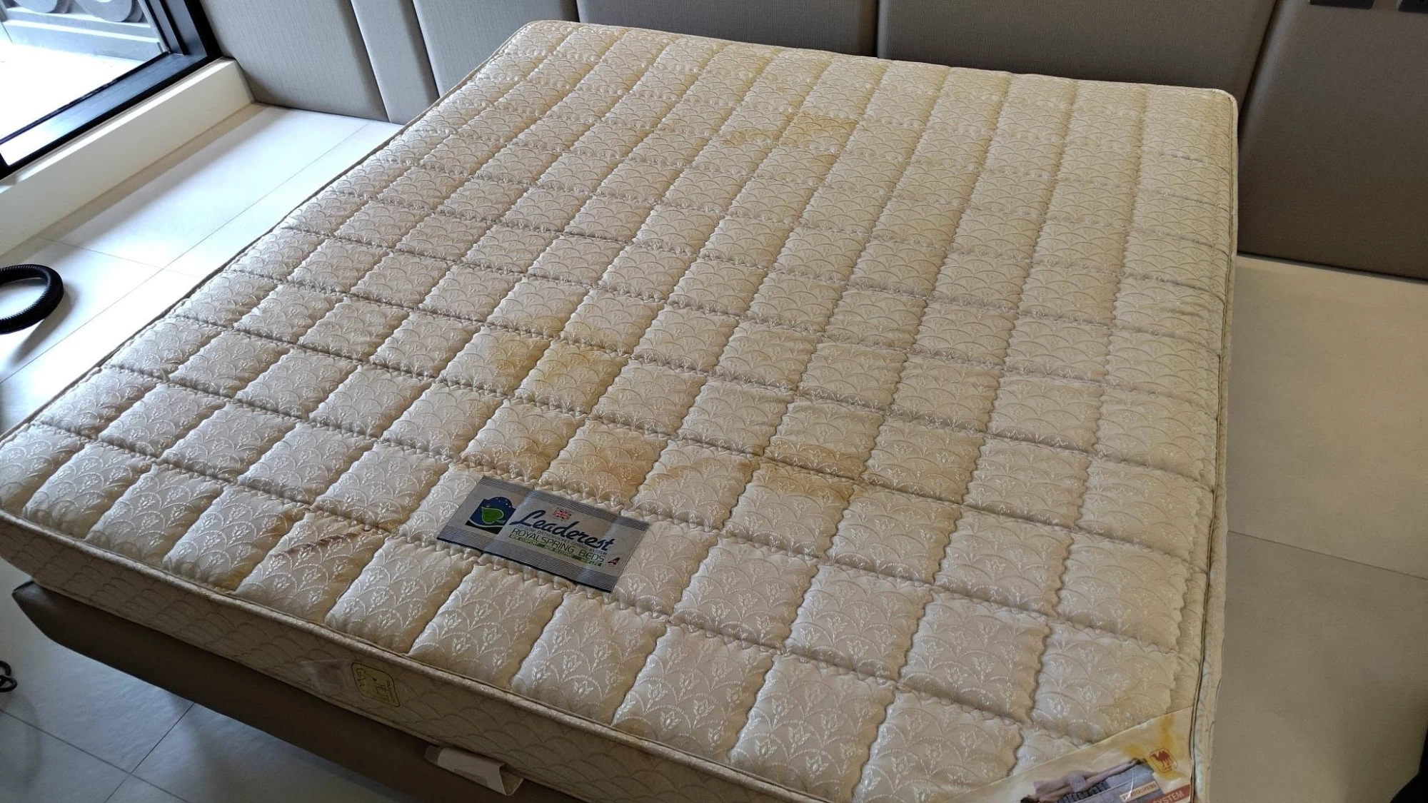 台中帝寶床墊清潔