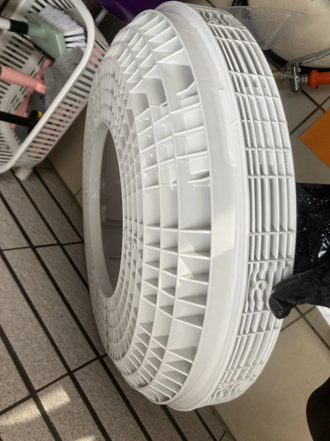 洗衣機清洗前後照