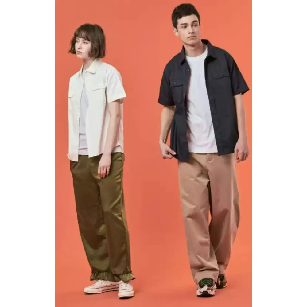 United Athle T/C 口袋工作襯衫