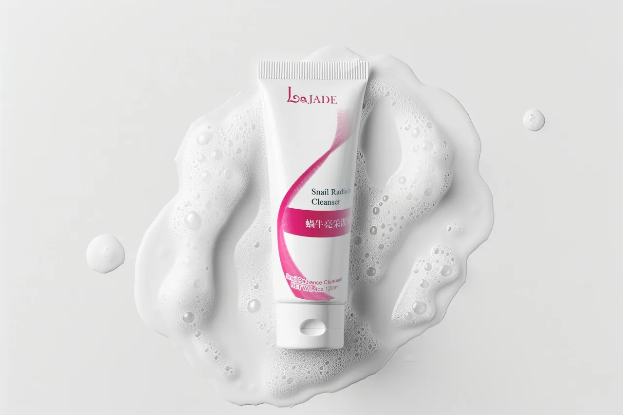 La Jade藍翠荷蝸牛亮采潔顏乳