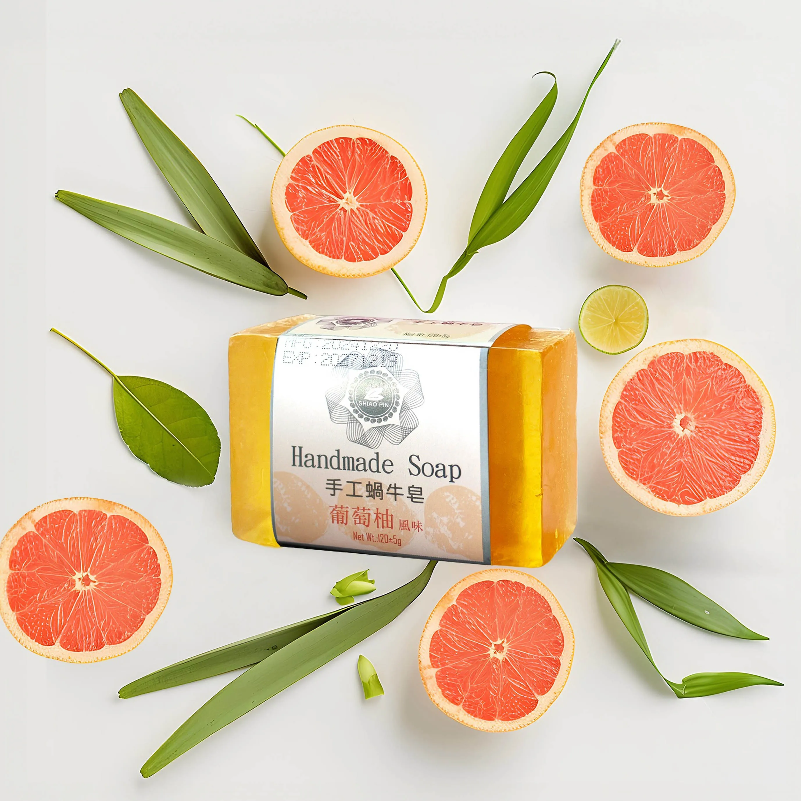 蝸牛蛋白手工皂-葡萄柚