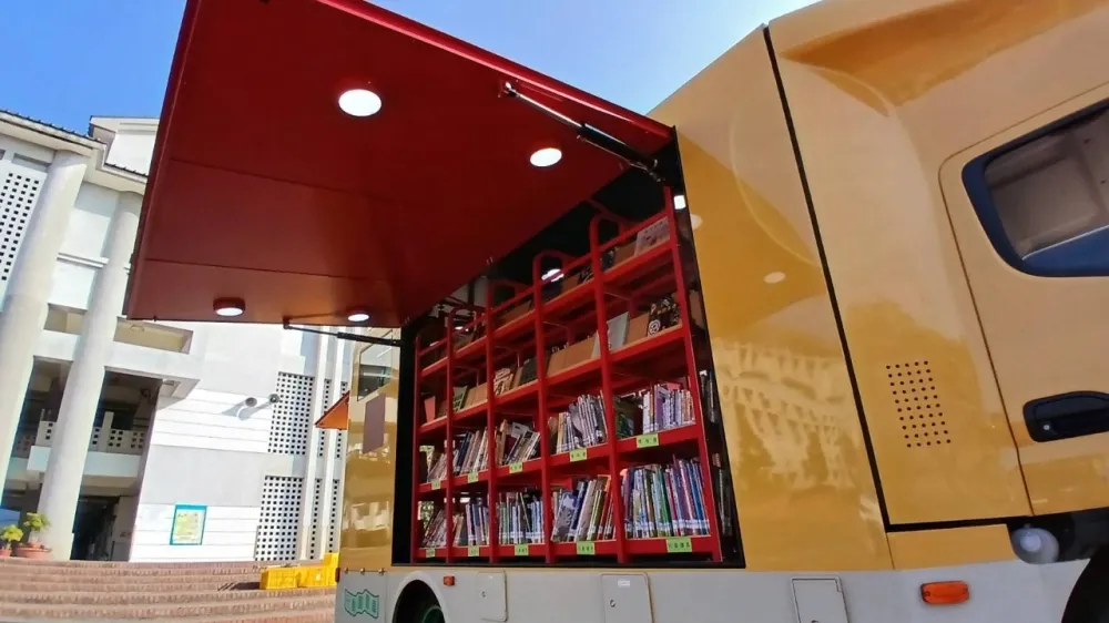 台中市立圖書館葫蘆墩分館行動圖書車實績
