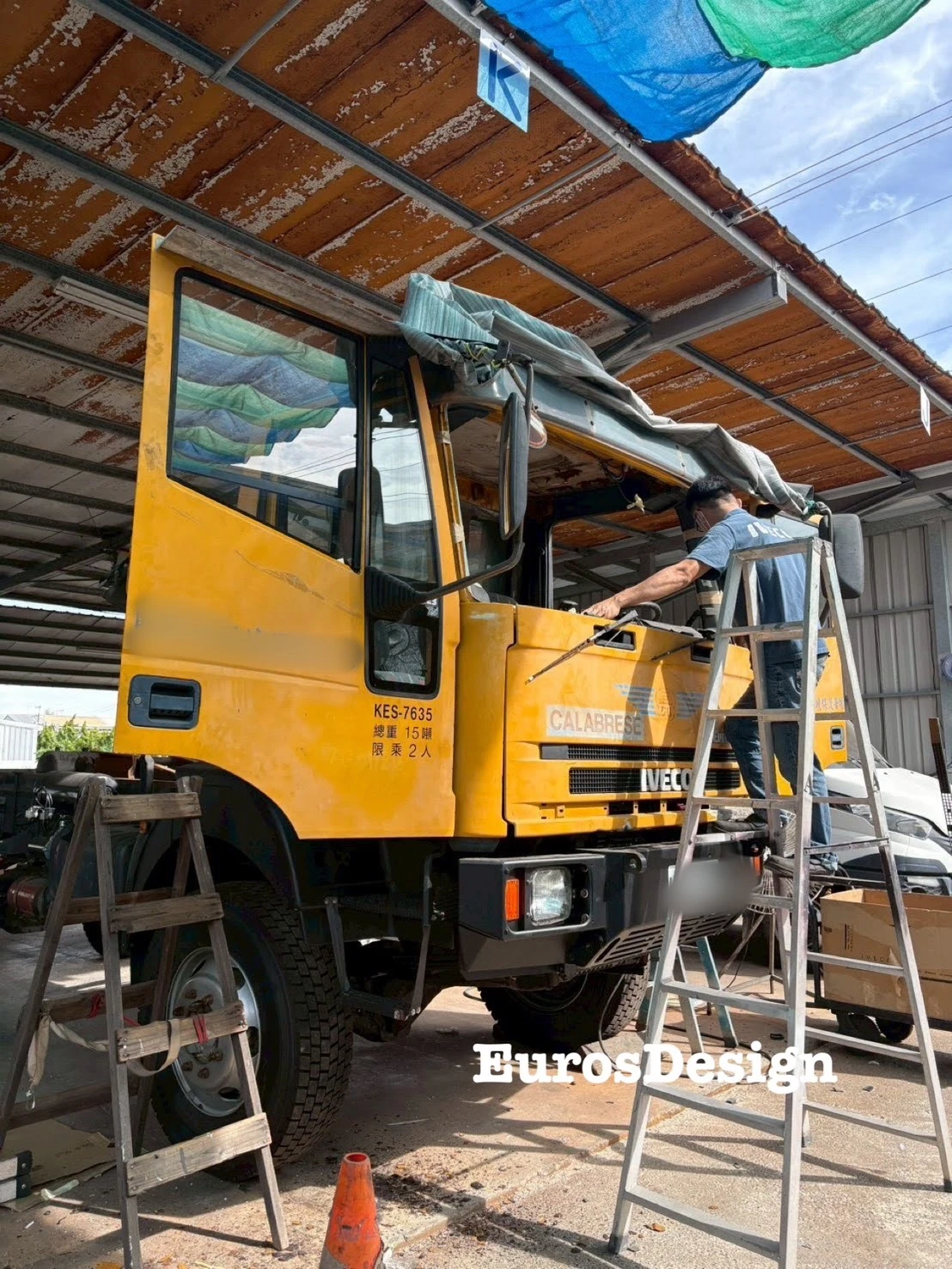 IVECO歐霸貨卡翻修實錄