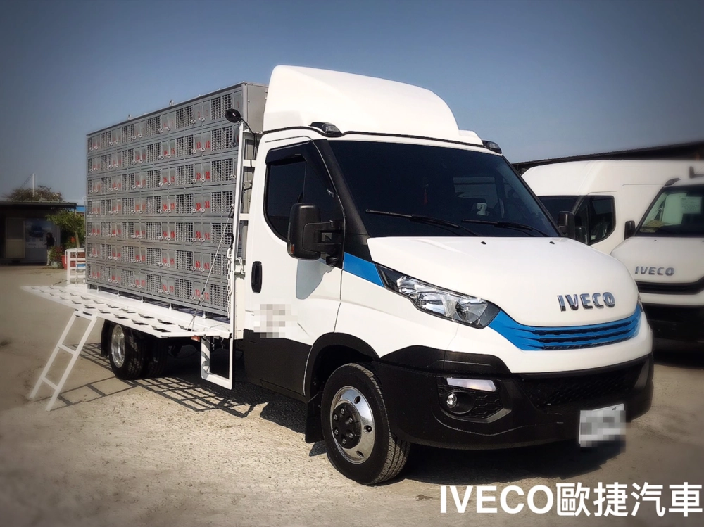 貨斗車廂-賽鴿運送車