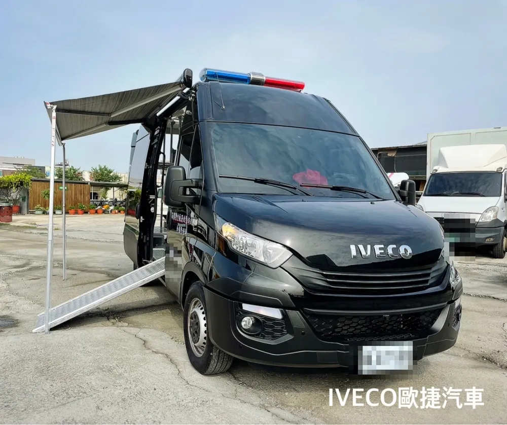 航警局防爆指揮車後艙車體改裝