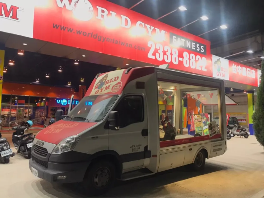 廣告宣傳車｜World Gym 品牌活動案例