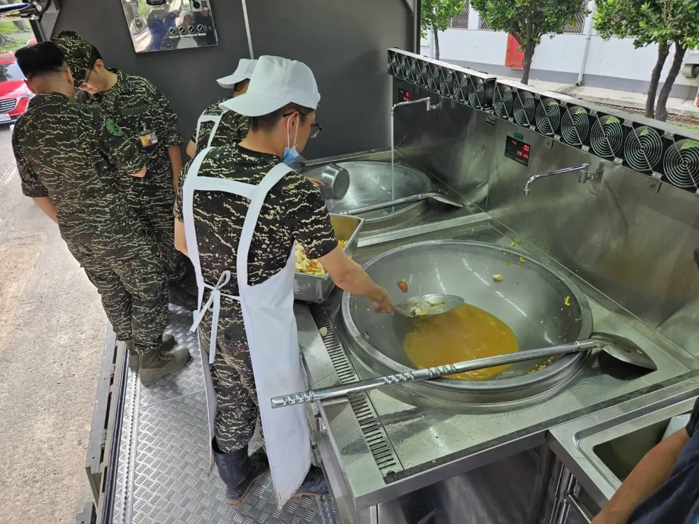 海軍陸戰隊野戰廚房實績案例