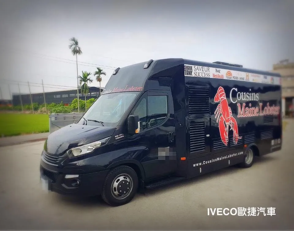 市集型美式龍蝦漢堡餐車