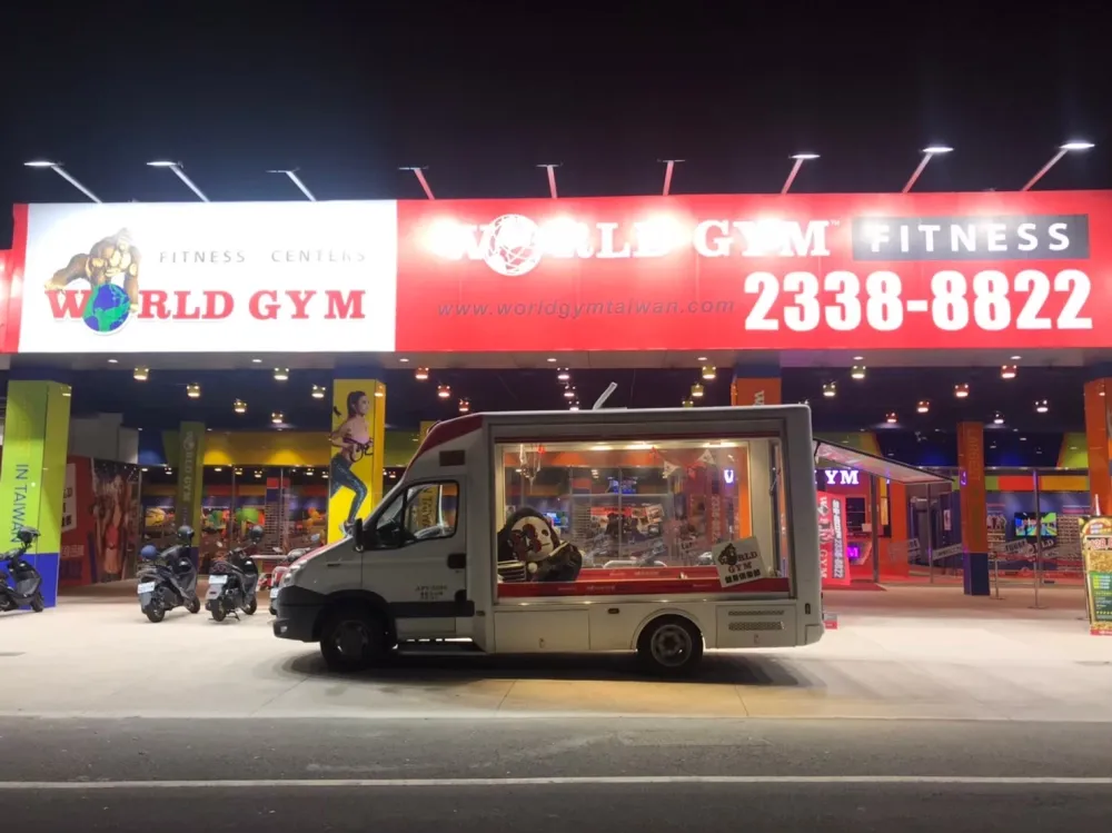 廣告宣傳車｜World Gym 品牌活動案例