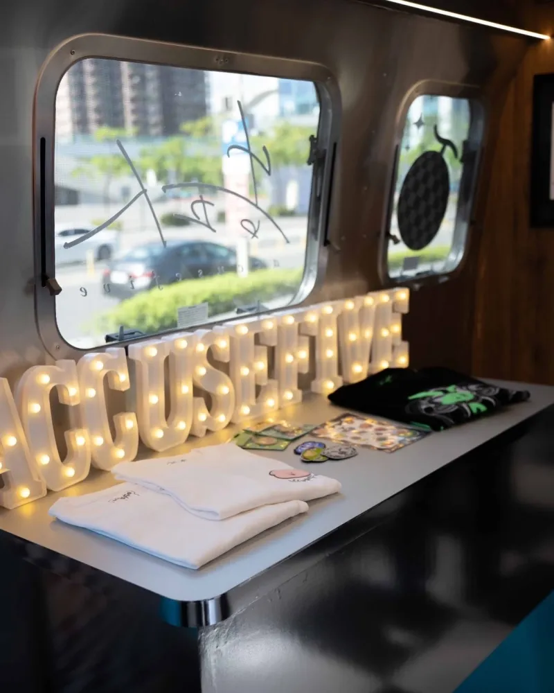 音樂主題活動拖車車廂