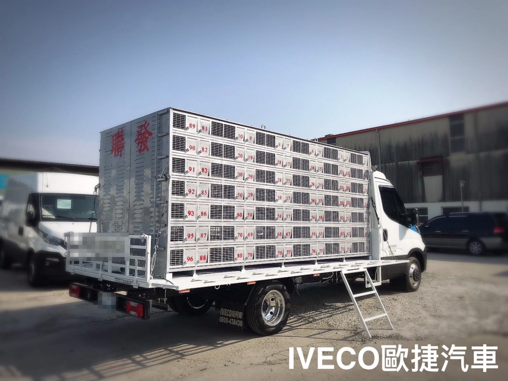 貨斗車廂-賽鴿運送車