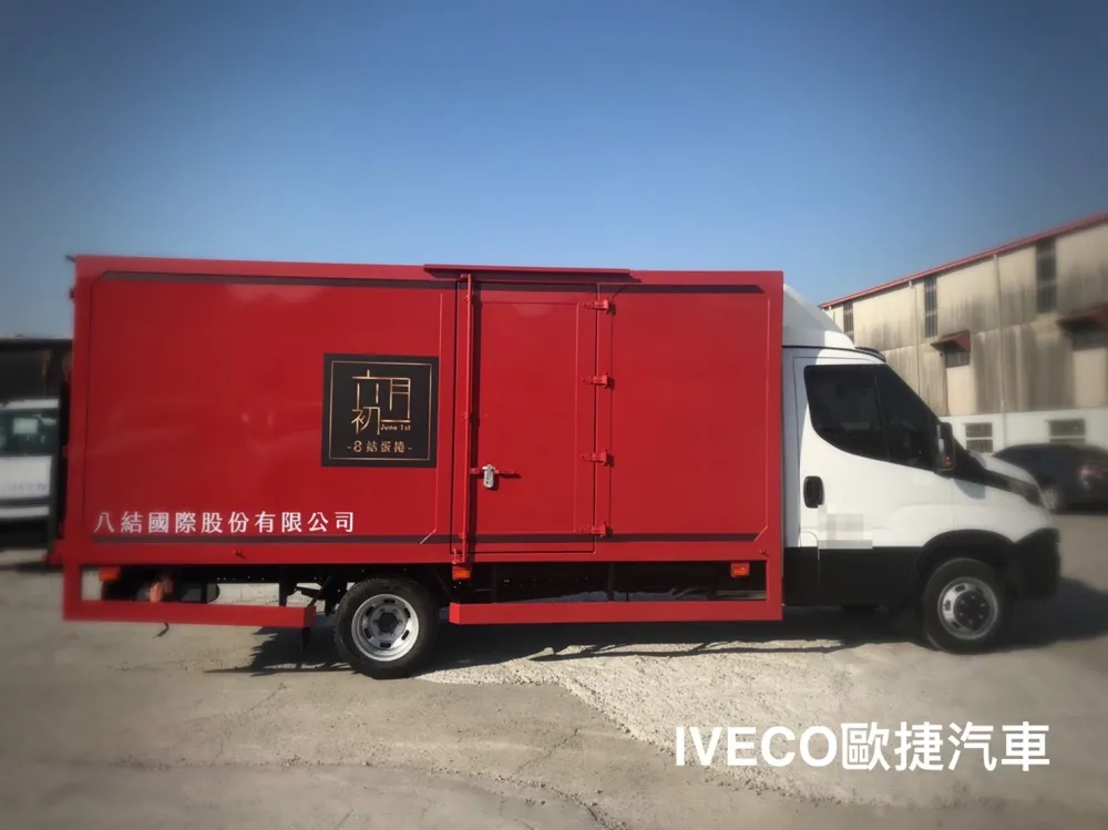 食品物流車｜八結蛋捲